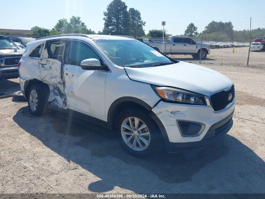 VIN 5XYPG4A33GG092557 2016 KIA Sorento, 2.4L Lx no.1