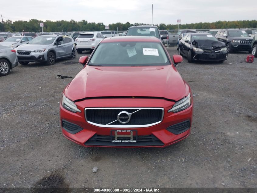 2019 Volvo S60 T6 Momentum VIN: 7JRA22TK6KG010020 Lot: 40388388