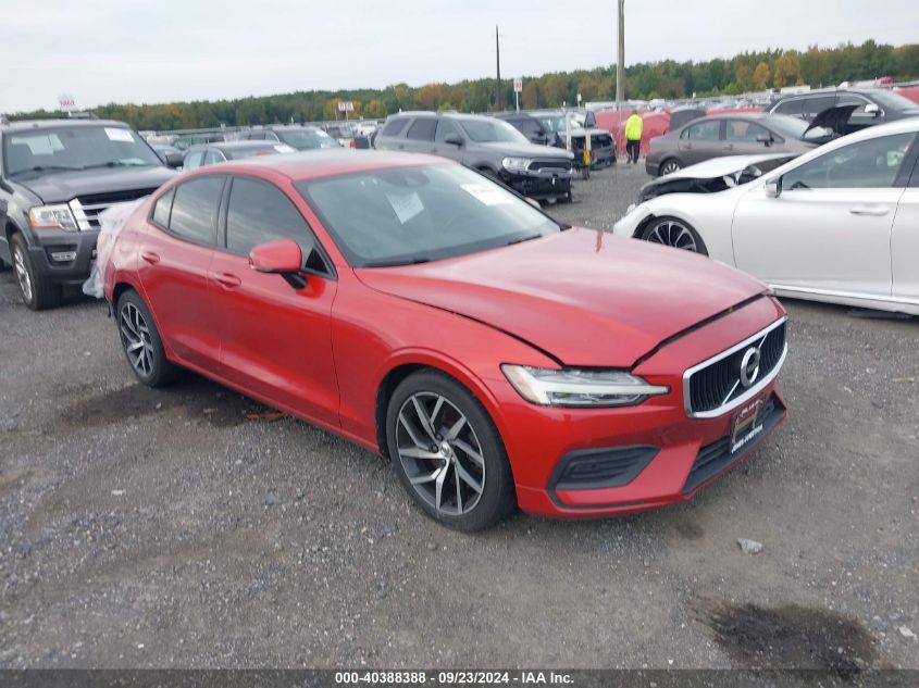 2019 Volvo S60 T6 Momentum VIN: 7JRA22TK6KG010020 Lot: 40388388