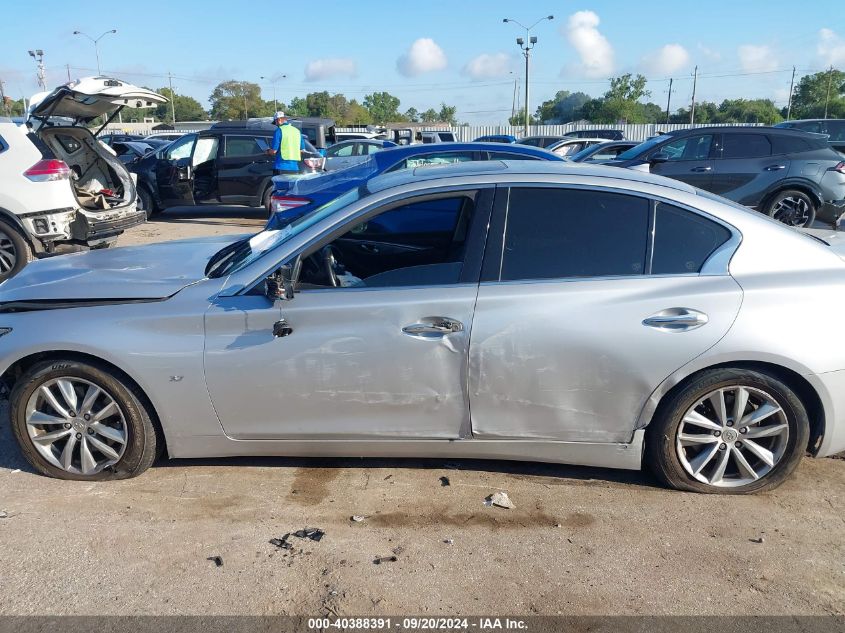 2014 Infiniti Q50 Premium VIN: JN1BV7AP3EM693518 Lot: 40388391