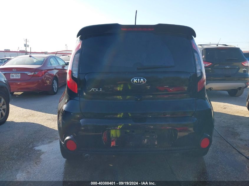 2016 Kia Soul + VIN: KNDJP3A5XG7306183 Lot: 40388401