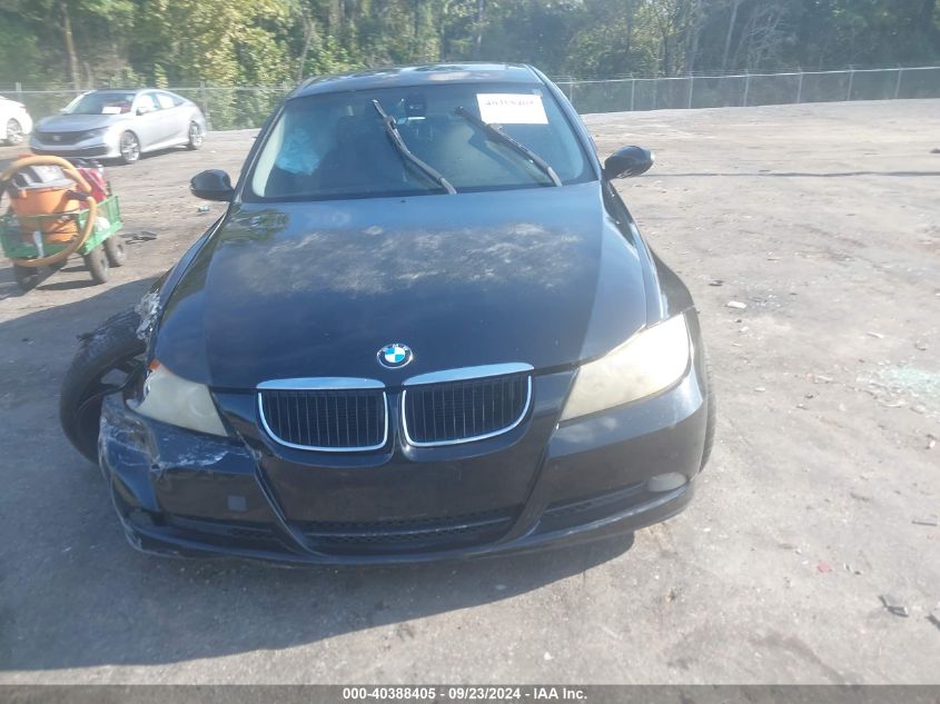 2008 BMW 328I VIN: WBAVA33558K053950 Lot: 40388405