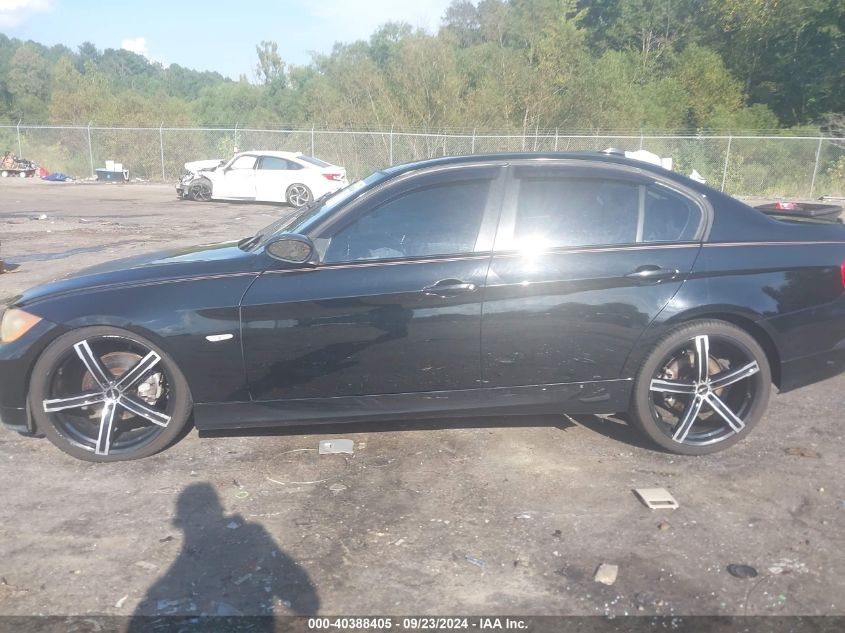 2008 BMW 328I VIN: WBAVA33558K053950 Lot: 40388405