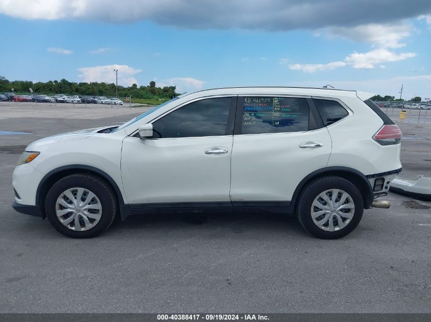 2014 Nissan Rogue S VIN: 5N1AT2MTXEC766234 Lot: 40388417