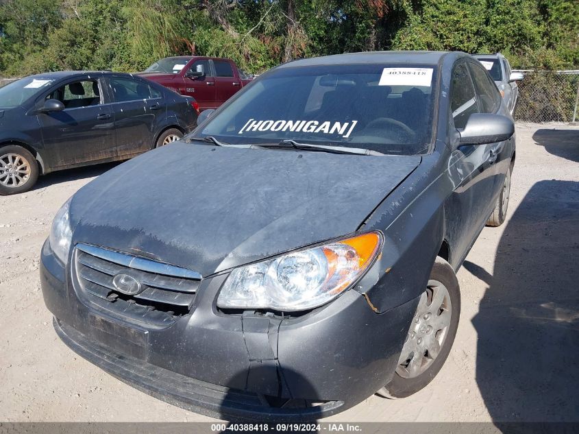 2007 Hyundai Elantra Gls/Limited/Se VIN: KMHDU46D77U180227 Lot: 40388418