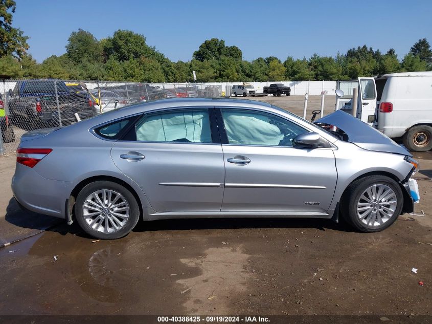 2015 Toyota Avalon Hybrid Xle Touring VIN: 4T1BD1EB2FU045595 Lot: 40388425