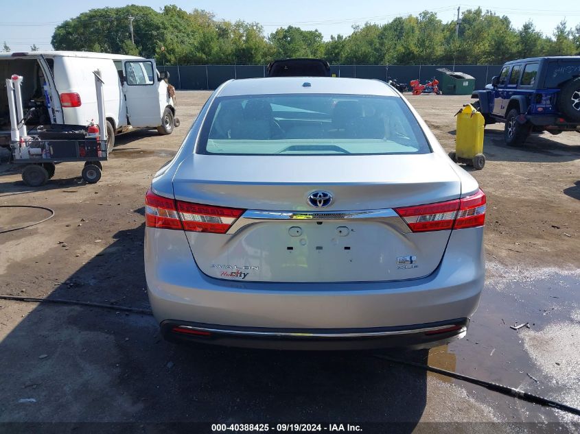 2015 Toyota Avalon Hybrid Xle Touring VIN: 4T1BD1EB2FU045595 Lot: 40388425