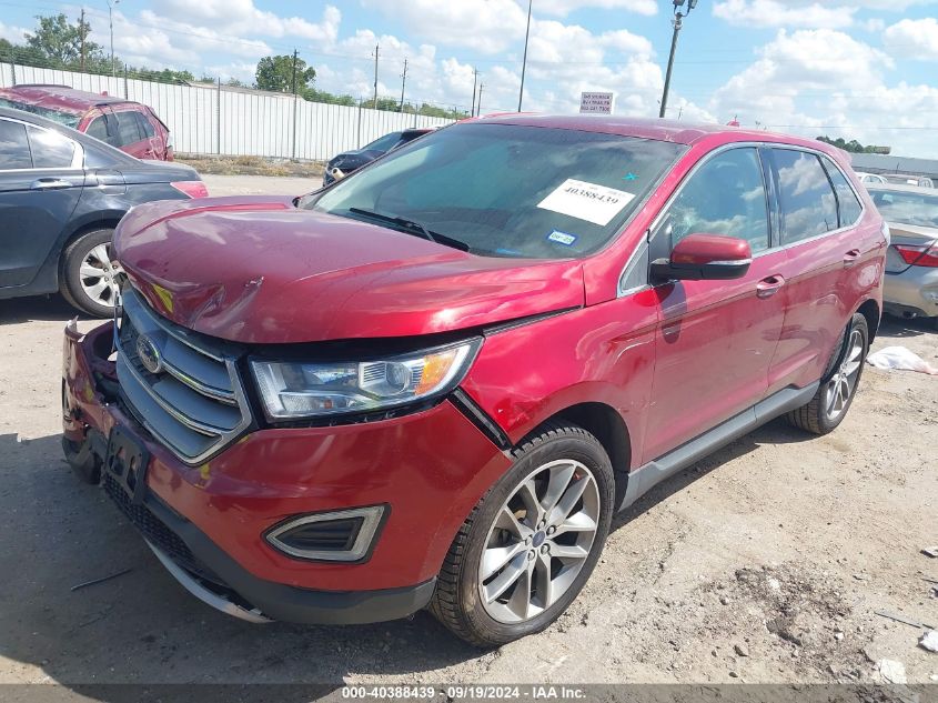 2FMPK4K88HBB79235 2017 FORD EDGE - Image 2