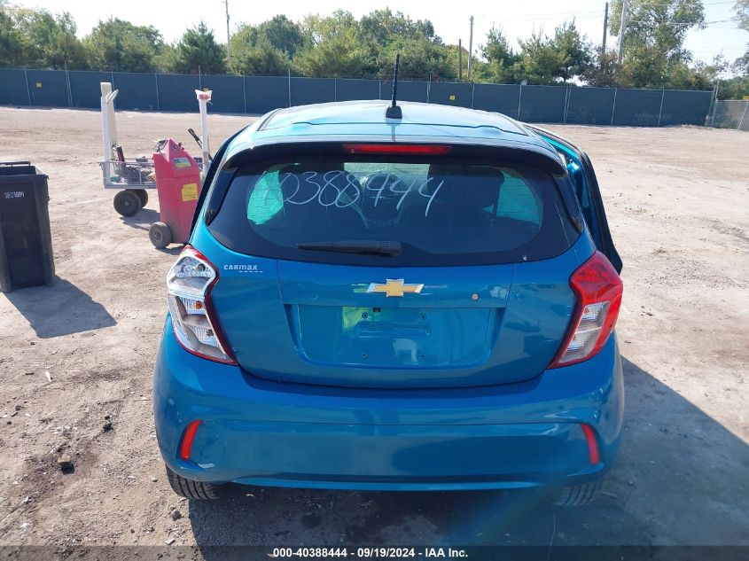 2020 Chevrolet Spark Fwd Ls Automatic VIN: KL8CB6SA4LC424745 Lot: 40388444