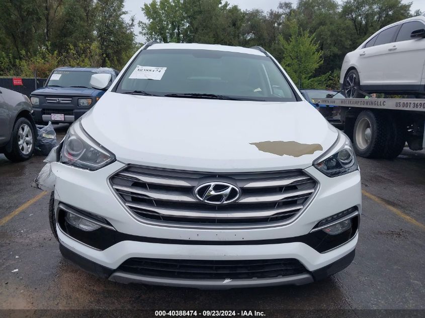 2017 Hyundai Santa Fe Sport 2.4L VIN: 5NMZUDLB8HH020525 Lot: 40388474