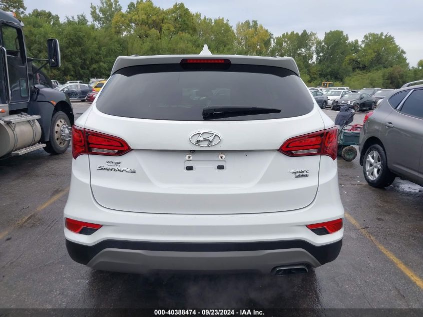 2017 Hyundai Santa Fe Sport 2.4L VIN: 5NMZUDLB8HH020525 Lot: 40388474