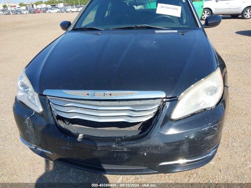 2012 Chrysler 200 Lx VIN: 1C3CCBAB1CN201580 Lot: 40388488