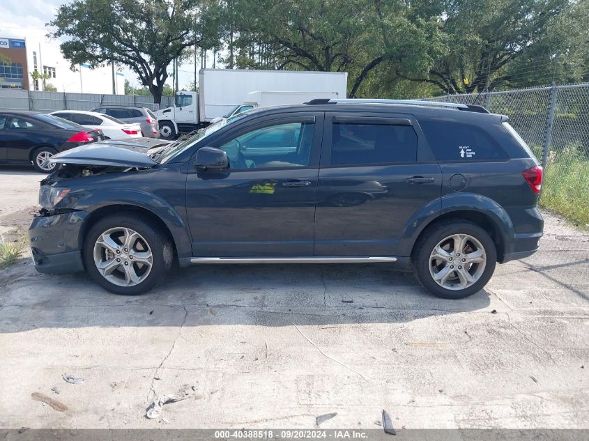 2017 Dodge Journey Crossroad VIN: 3C4PDCGG9HT619802 Lot: 40388518