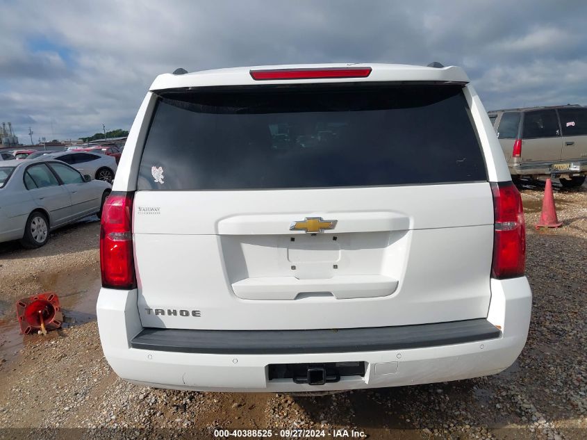 2015 Chevrolet Tahoe Lt VIN: 1GNSCBKC8FR256918 Lot: 40388525