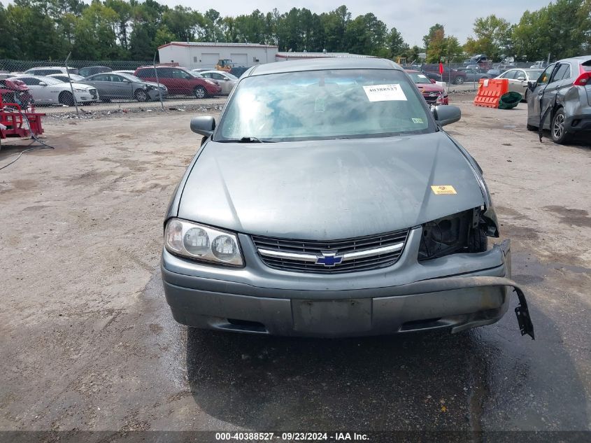 2004 Chevrolet Impala VIN: 2G1WF52E249297534 Lot: 40388527