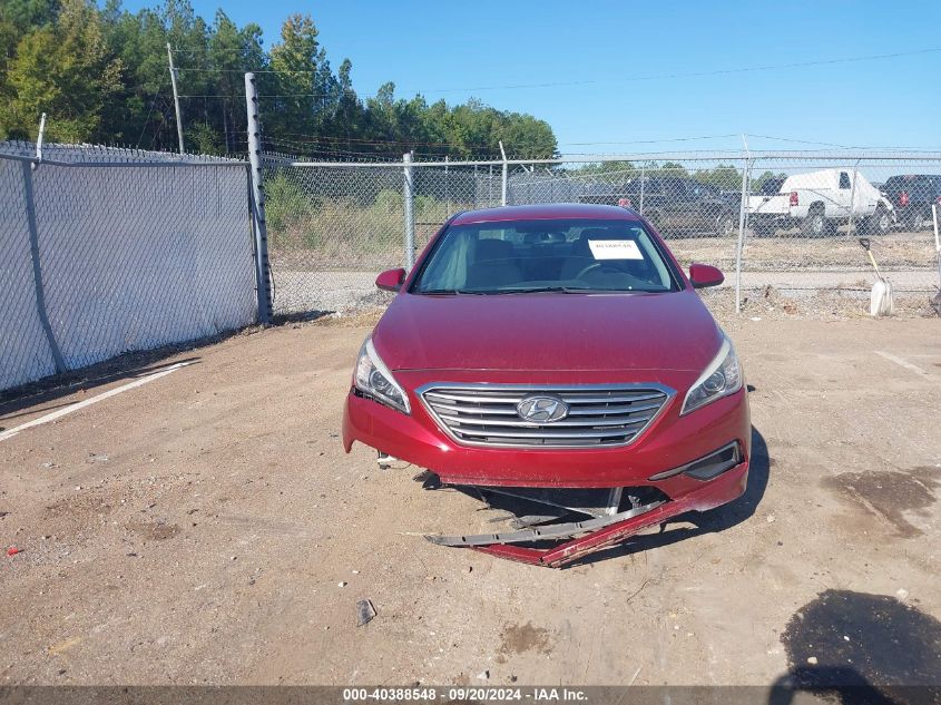 2016 Hyundai Sonata Se VIN: 5NPE24AF0GH327750 Lot: 40388548