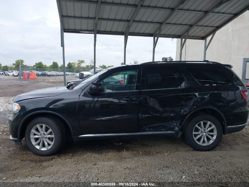 2015 Dodge Durango Sxt VIN: 1C4RDJAG9FC177361 Lot: 40388559