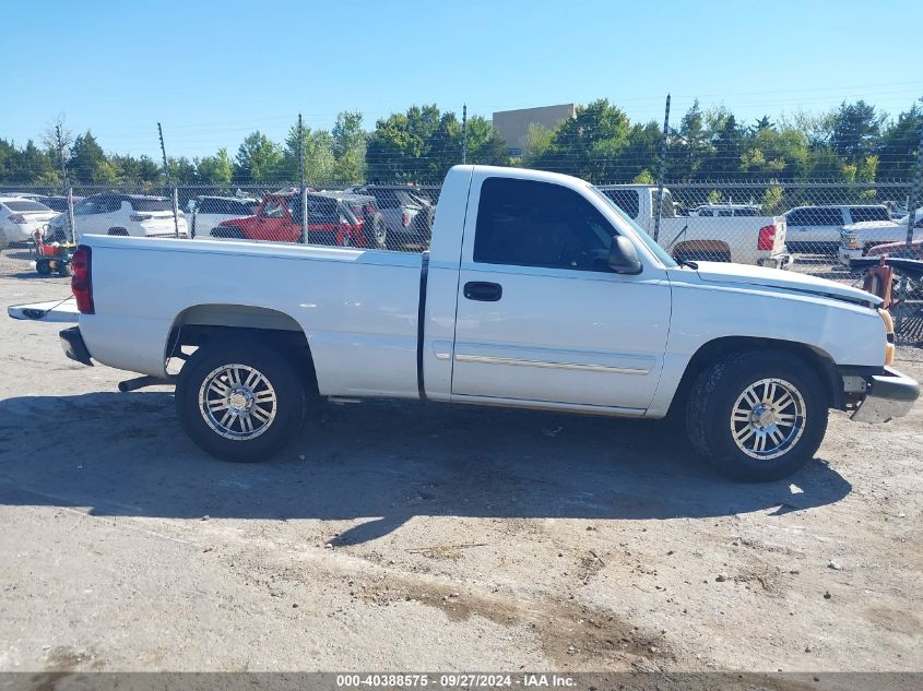 2003 Chevrolet Silverado C1500 VIN: 1GCEC14V63Z123844 Lot: 40388575