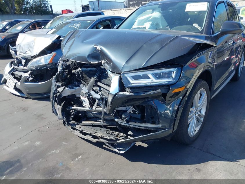 2019 Audi Q5 45 Premium VIN: WA1BNAFY5K2141080 Lot: 40388598