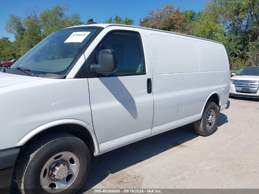 2020 Chevrolet Express Cargo Rwd 2500 Regular Wheelbase Wt VIN: 1GCWGAFP9L1273162 Lot: 40388605