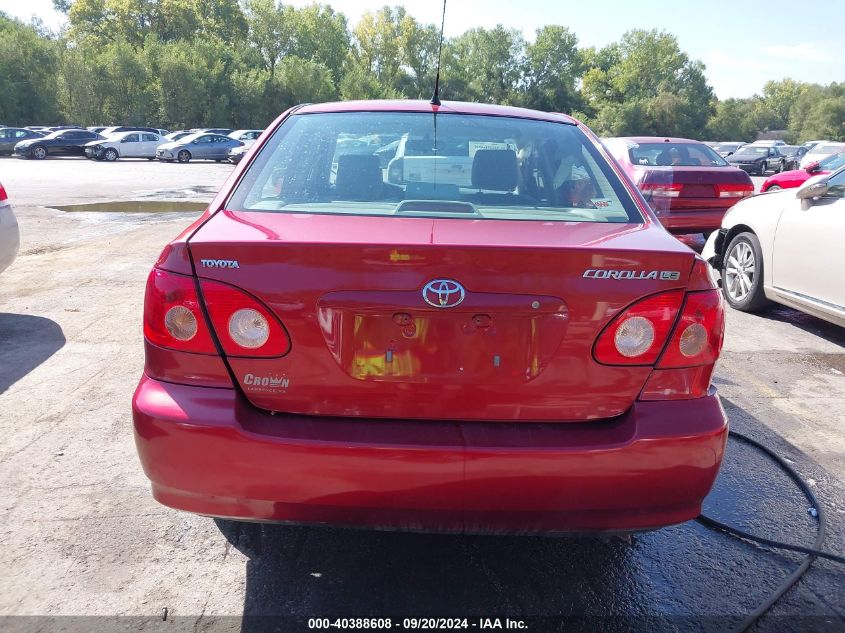 2008 Toyota Corolla Le VIN: 1NXBR30E78Z972609 Lot: 40388608