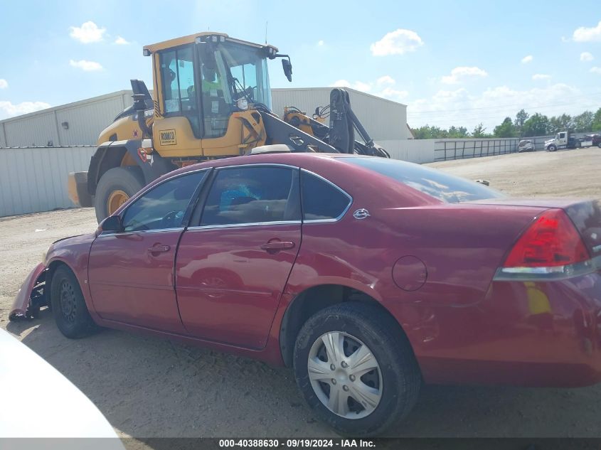 2006 Chevrolet Impala Ls VIN: 2G1WB55K669188994 Lot: 40388630