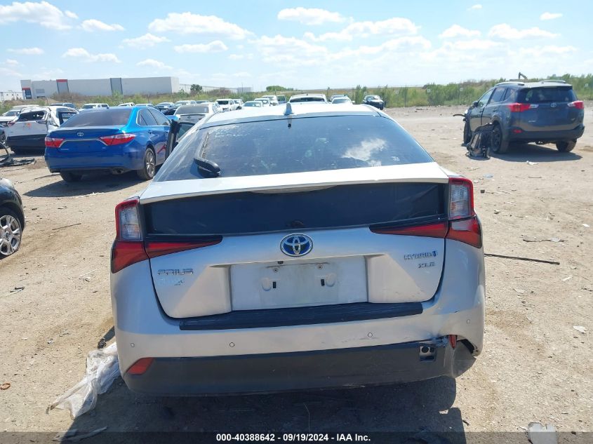 2022 Toyota Prius Xle VIN: JTDKAMFU0N3155144 Lot: 40388642