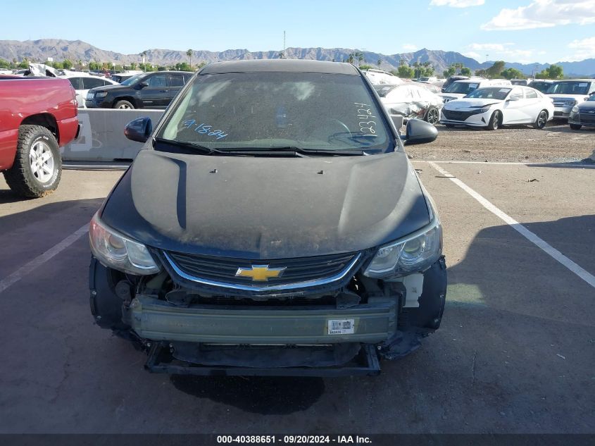 2017 Chevrolet Sonic Lt Auto VIN: 1G1JD5SG0H4123424 Lot: 40388651