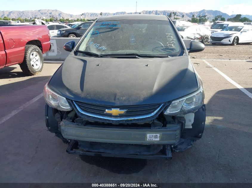 2017 Chevrolet Sonic Lt Auto VIN: 1G1JD5SG0H4123424 Lot: 40388651