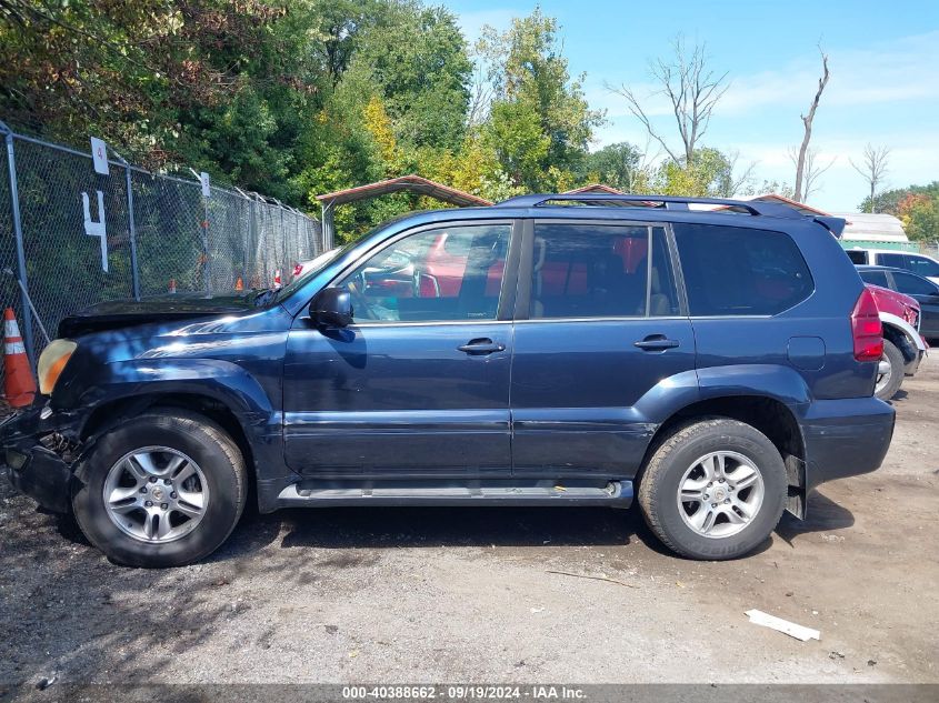 2004 Lexus Gx 470 VIN: JTJBT20X040044253 Lot: 40388662