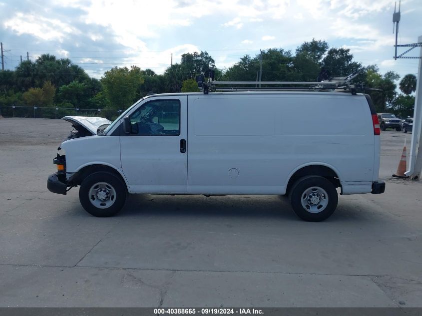 2018 Chevrolet Express 2500 Work Van VIN: 1GCWGAFP9J1332868 Lot: 40388665