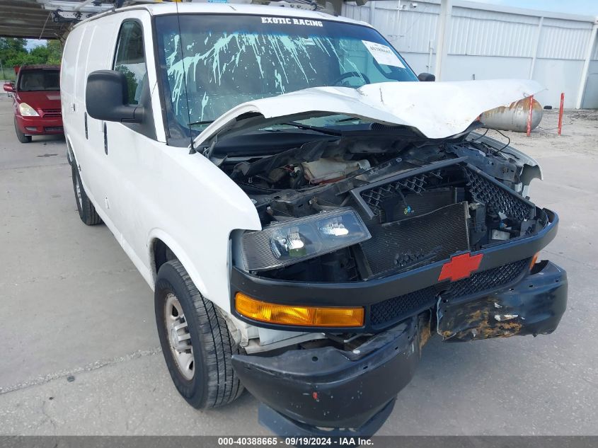 2018 Chevrolet Express 2500 Work Van VIN: 1GCWGAFP9J1332868 Lot: 40388665