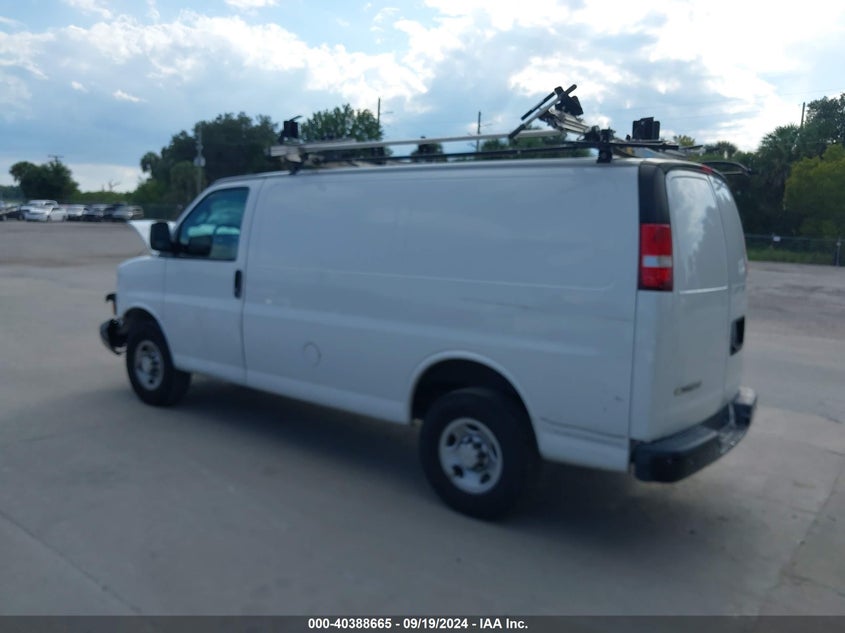 VIN 1GCWGAFP9J1332868 2018 CHEVROLET EXPRESS 2500 WORK VAN