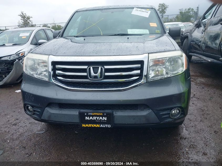 2013 Honda Pilot Exl VIN: 5FNYF4H61DB044629 Lot: 40388690