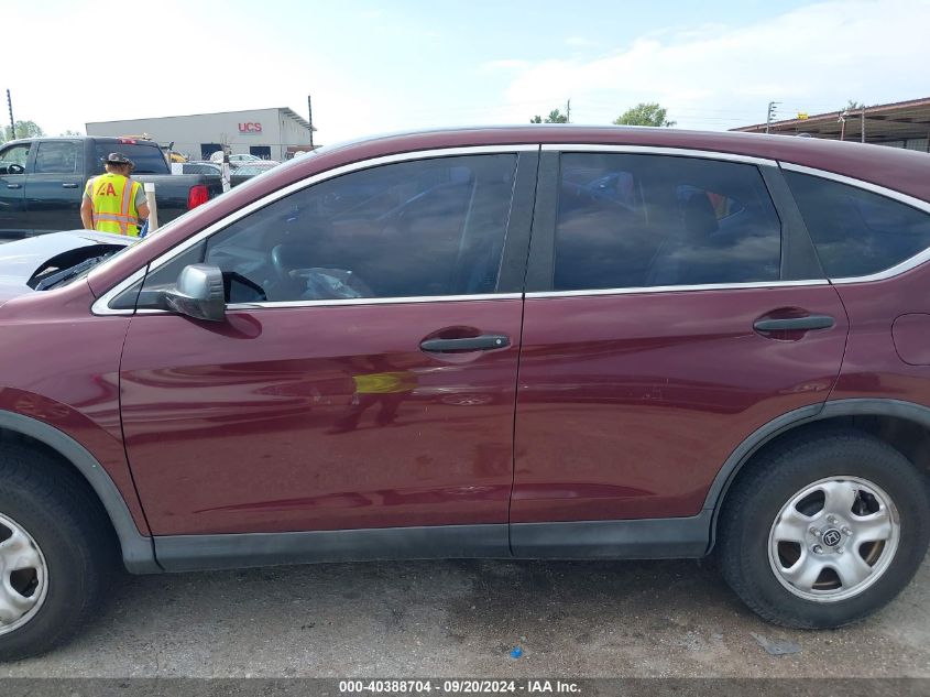 2014 Honda Cr-V Lx VIN: 5J6RM4H37EL036561 Lot: 40388704