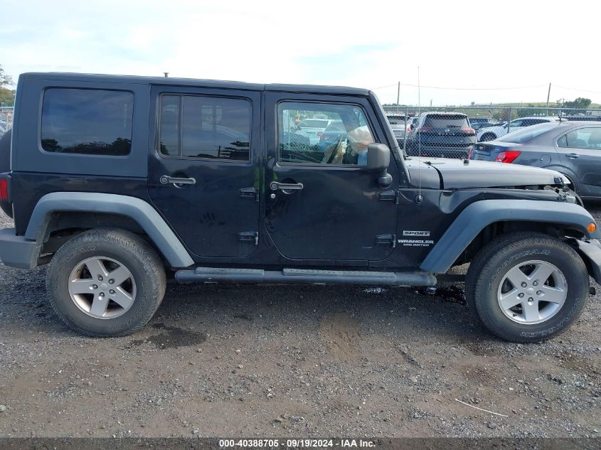 2010 Jeep Wrangler Unlimited Sport VIN: 1J4HA3H10AL227021 Lot: 40388705