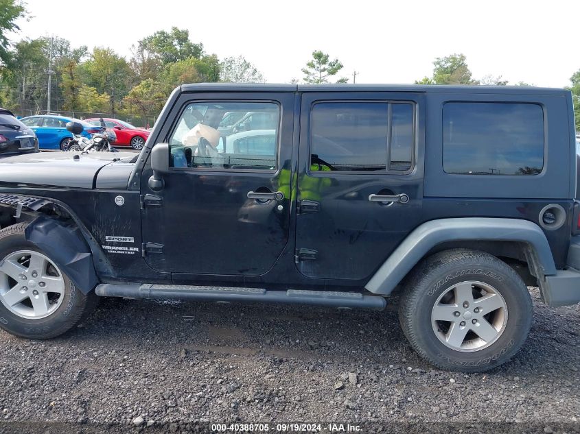 2010 Jeep Wrangler Unlimited Sport VIN: 1J4HA3H10AL227021 Lot: 40388705