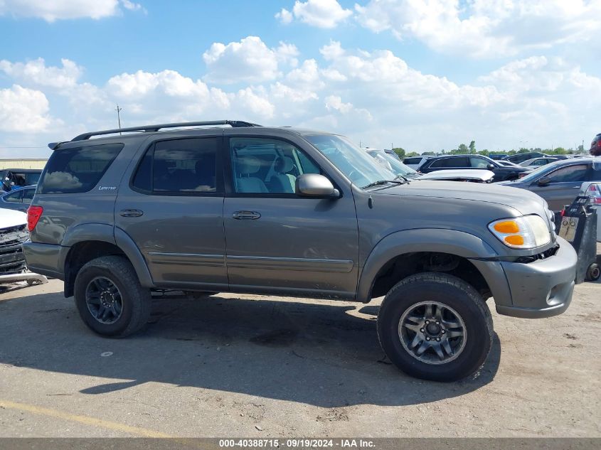 2003 Toyota Sequoia Limited V8 VIN: 5TDBT48A53S192120 Lot: 40388715