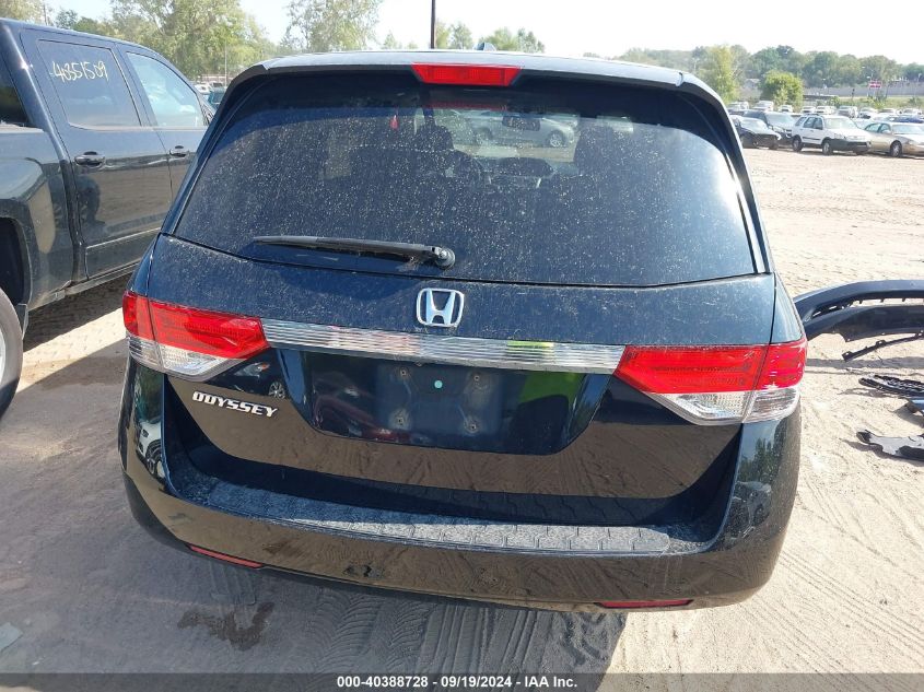 5FNRL5H69FB123858 2015 Honda Odyssey Ex-L