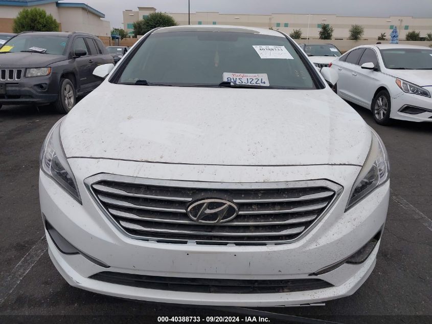 2016 HYUNDAI SONATA SE - 5NPE24AF5GH403317