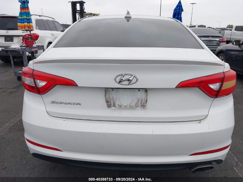 5NPE24AF5GH403317 2016 Hyundai Sonata Se