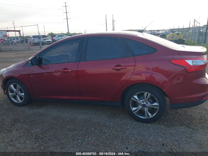 2013 Ford Focus Se VIN: 1FADP3F23DL313111 Lot: 40388763