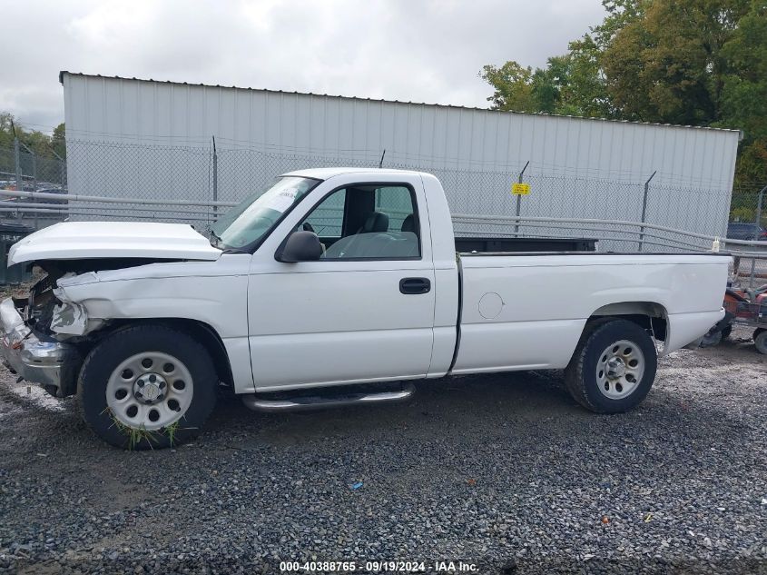 2007 Chevrolet Silverado 1500 Classic Work Truck VIN: 3GCEC14XX7G168082 Lot: 40388765