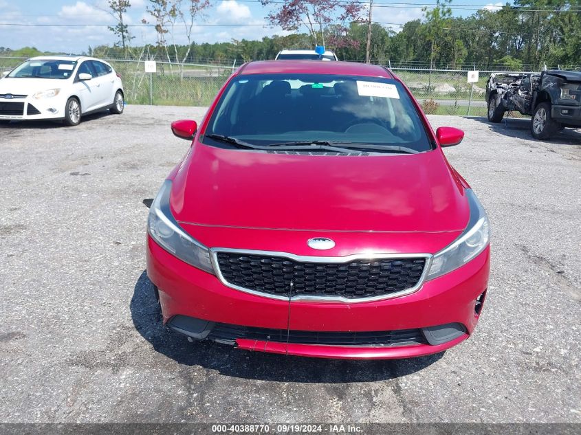 2017 Kia Forte S VIN: 3KPFL4A72HE070218 Lot: 40388770