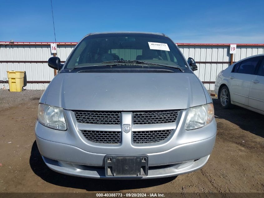 2001 Dodge Grand Caravan Sport VIN: 2B4GP44391R421242 Lot: 40388773