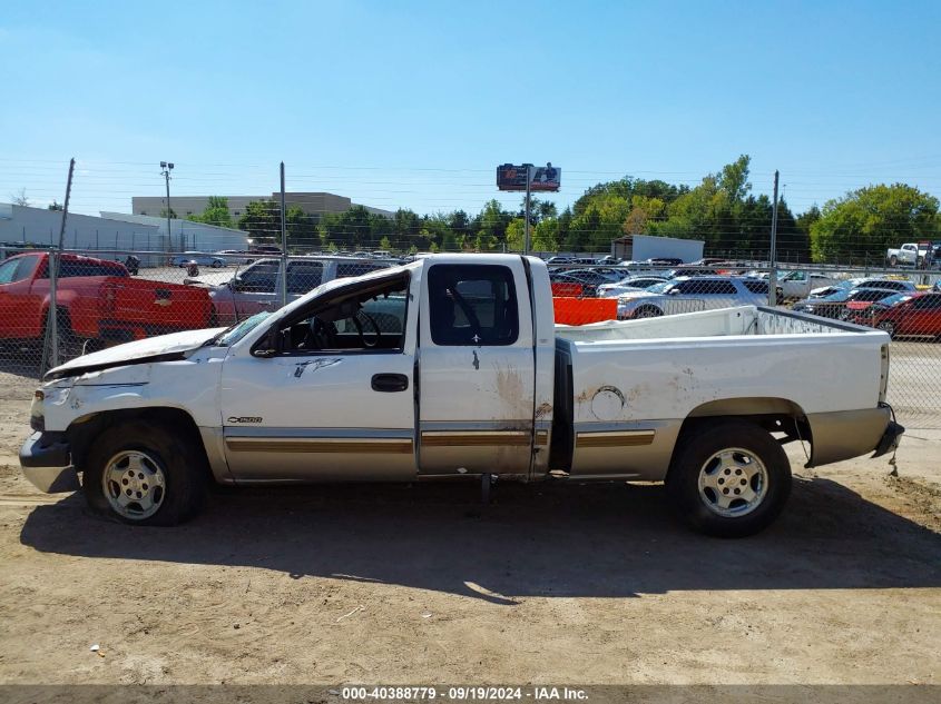 2002 Chevrolet Silverado 1500 Ls VIN: 2GCEC19TX21358567 Lot: 40388779