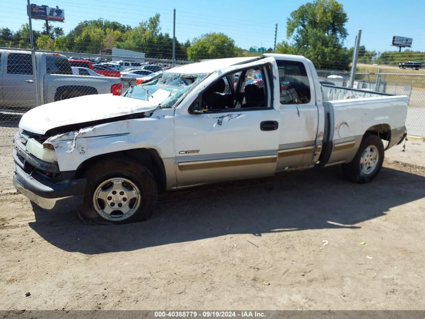 2002 Chevrolet Silverado 1500 Ls VIN: 2GCEC19TX21358567 Lot: 40388779