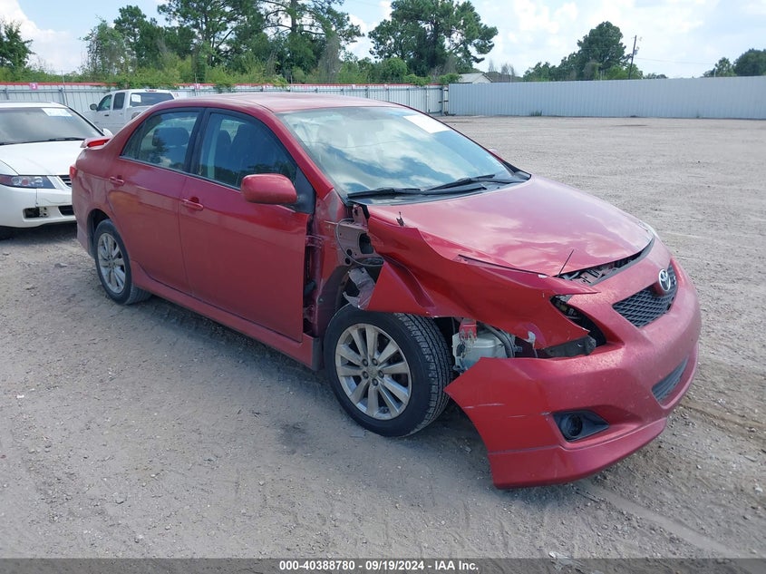 2009 TOYOTA COROLLA VIN: 1NXBU40E49Z122703