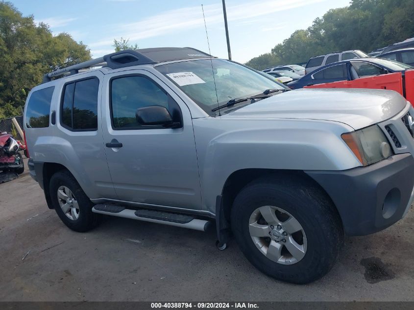 2010 Nissan Xterra S VIN: 5N1AN0NW5AC509161 Lot: 40388794