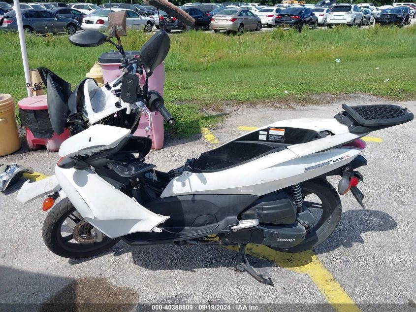 2011 Honda Pcx VIN: MLHJF2804B5002176 Lot: 40388809